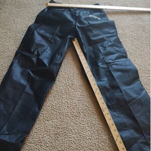Frogg Toggs women black rain pants waterproof casual outdoor size M
